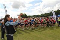 Lady Dashwood starts the 10k race